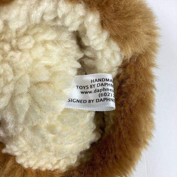 Daphne Plush Golden Retriever Dog Puppet - Picture 9 of 11